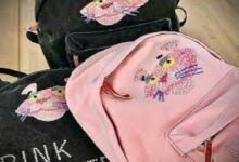 sprayground backpack pink panther