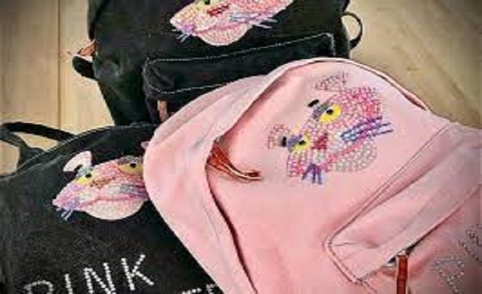 sprayground backpack pink panther